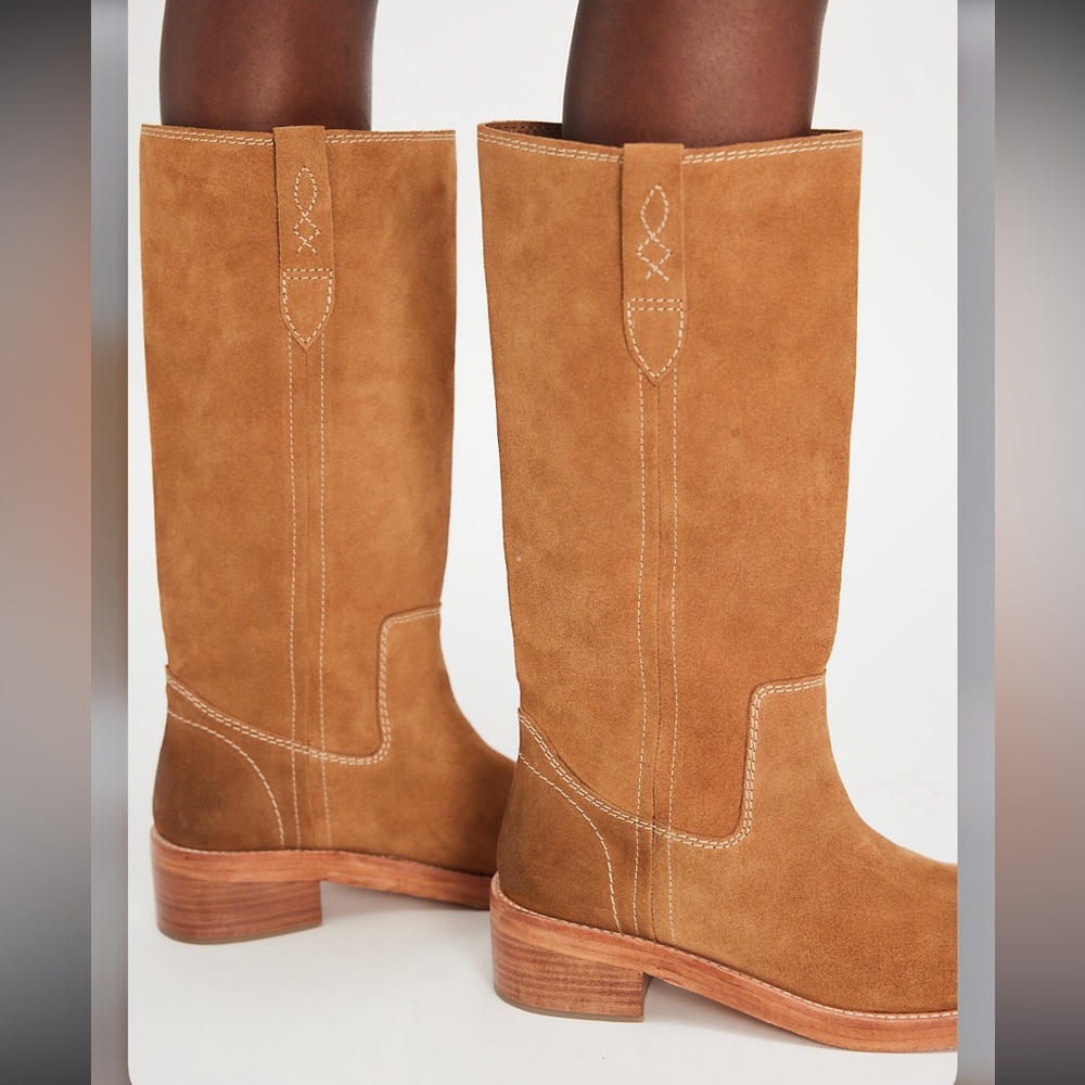 Free People Suede Blaze Pull-On Boots
